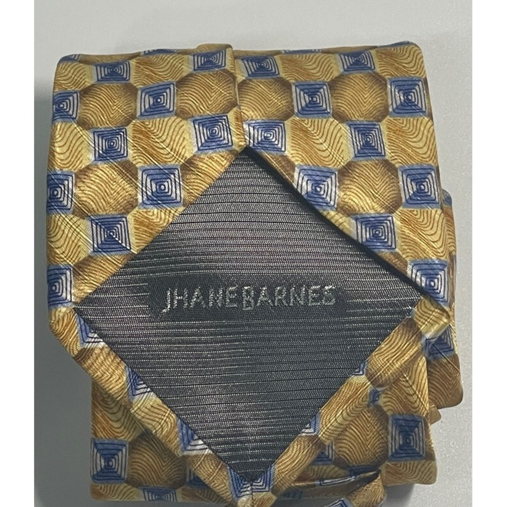 Jhane Barnes Silk  Tie Multicolor Necktie 89399